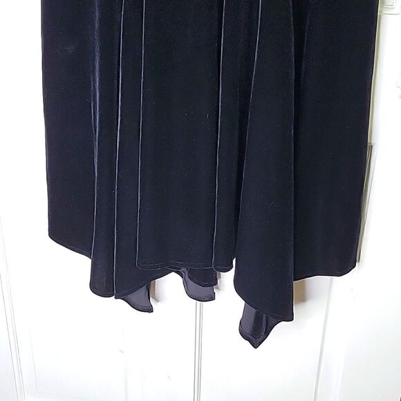 Robbie Bee. Black Velvet. Tank Dress. Size 12. NWT - Picture 4 of 9